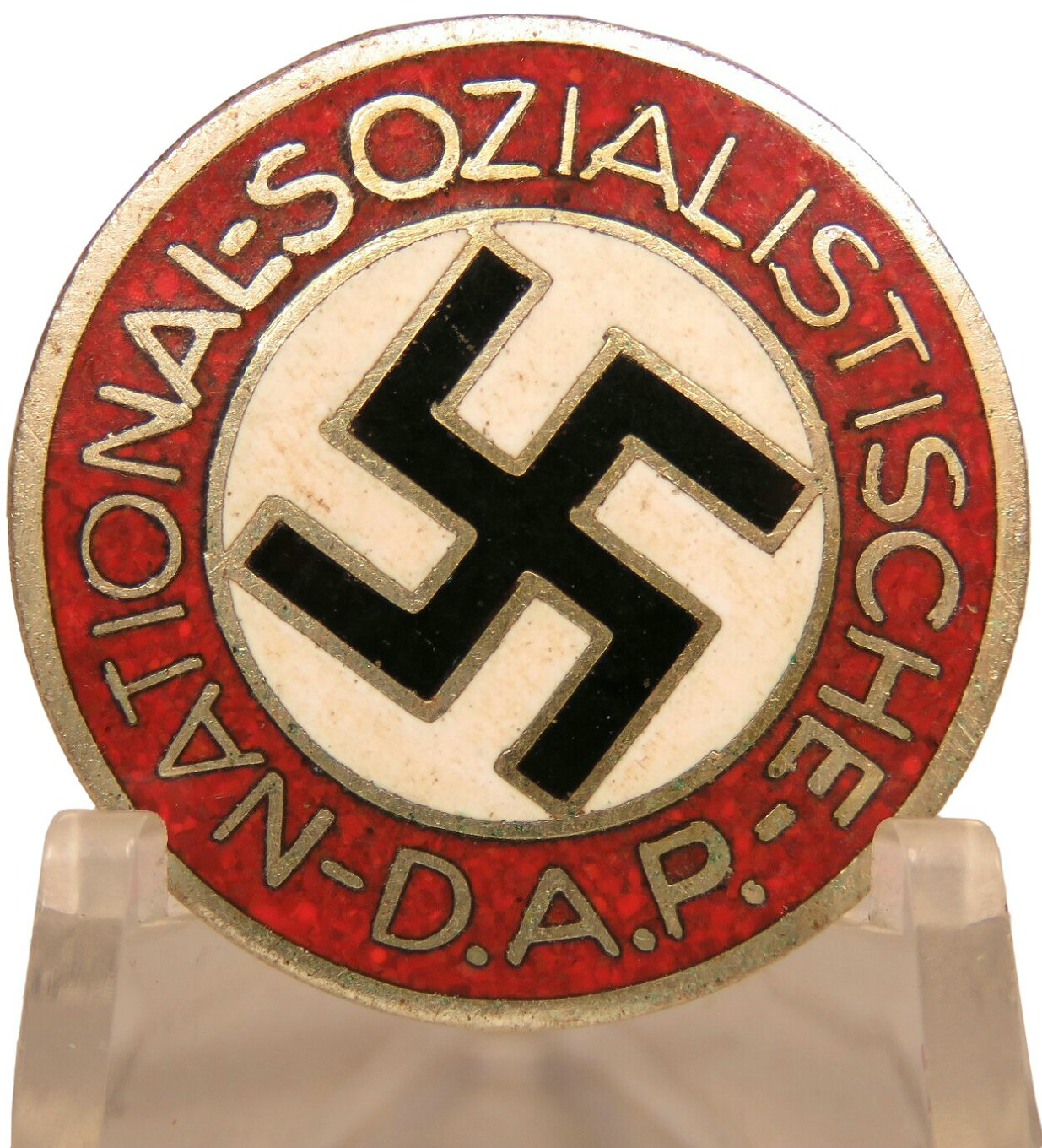 NSDAP party badge M1/105 RZM Hermann Aurich