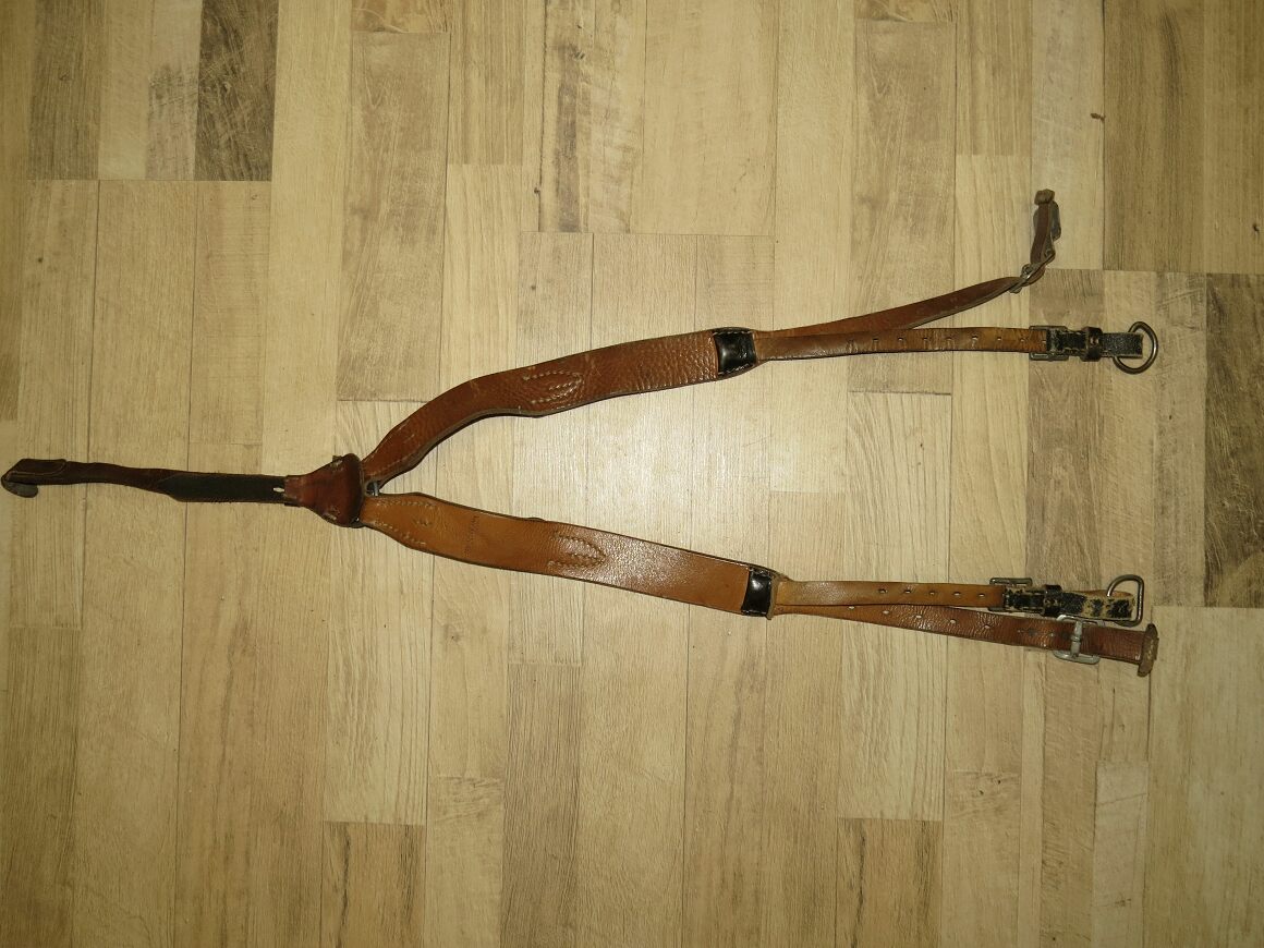 Combat Y Straps For Wehrmacht Or Waffen SS- Belts & Buckles