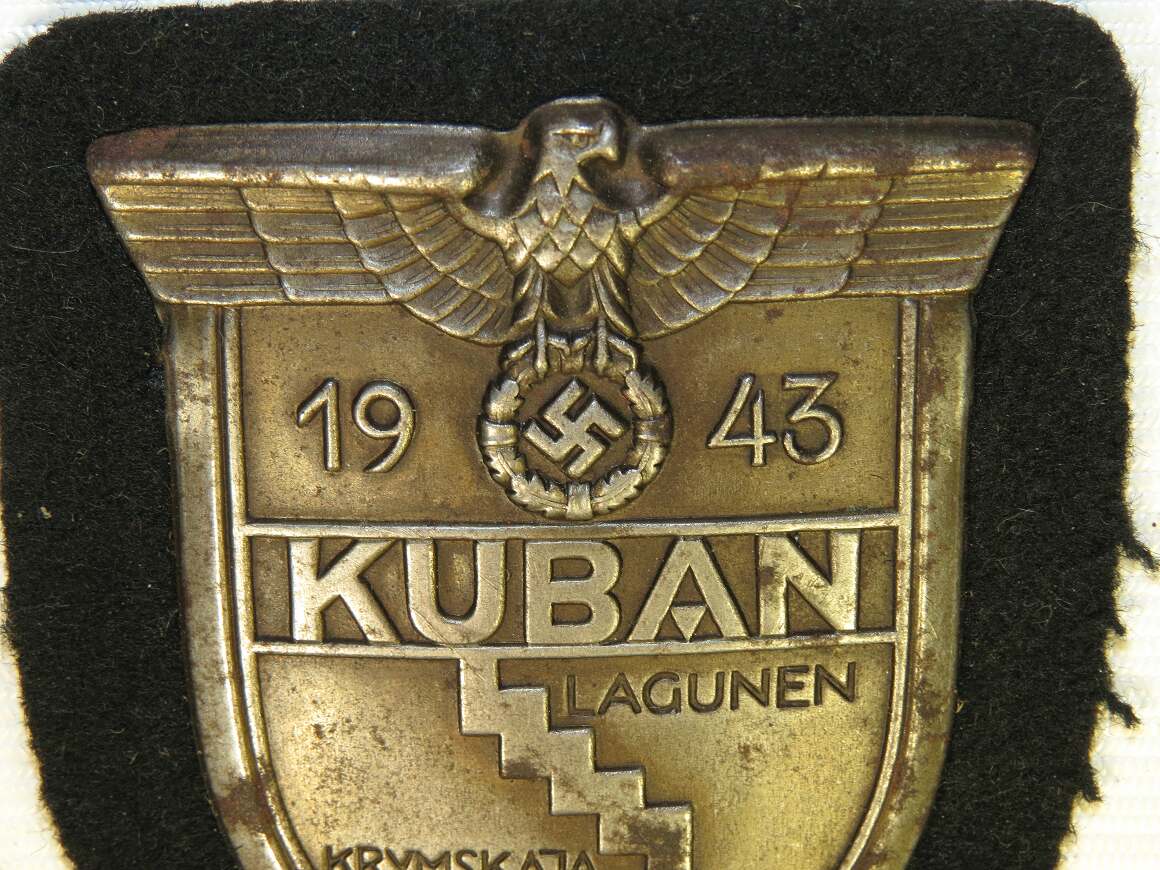 German Germany WW2 WWII Cuba Kuban Shield Badge – ANTIQUE & MILITARY FROM  BLACKSWAN