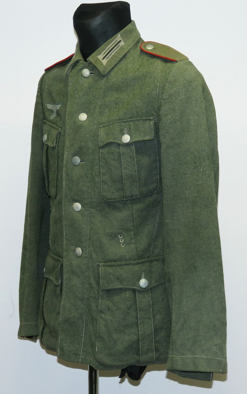 German M40 tunic, Kanonier of artillery. Salty