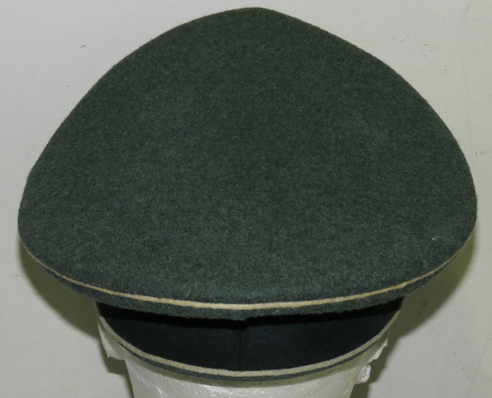 Infantry visor hat for NCO's of Wehrmacht Heer. Size 60