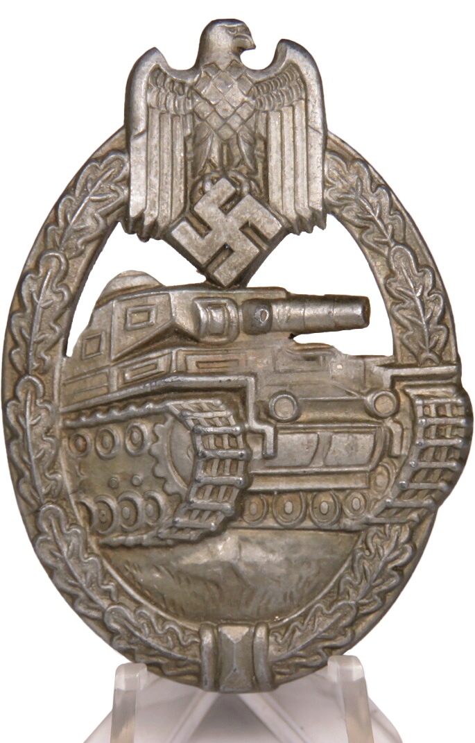 Panzer assault badge in bronze - Rettenmeier