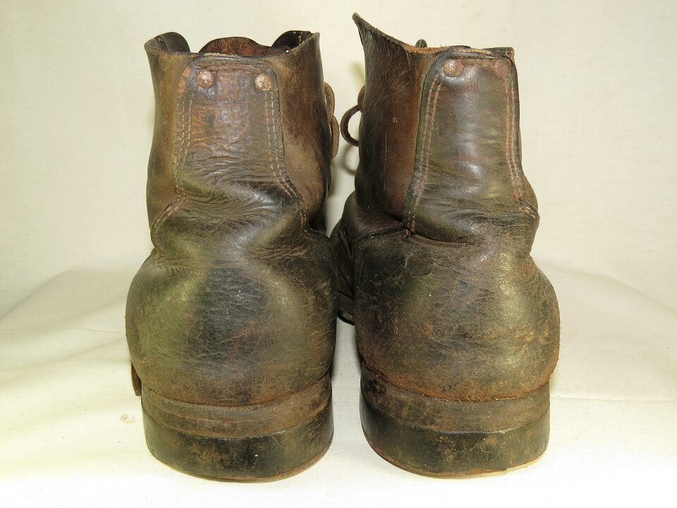 Soviet / lend lease supply enlisted leather ankle boots- Boots & Shoes
