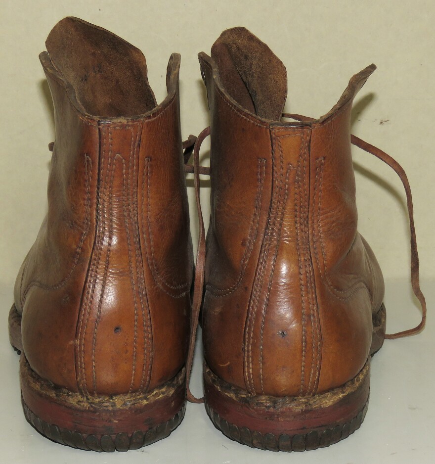 Hitler Youth mountain boots made by private order for units from the ...