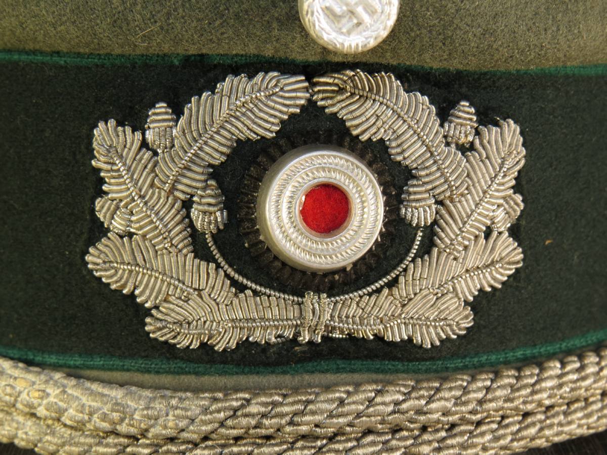 3rd Reich German officers visor hat for Heer Gebirgsjager or ...