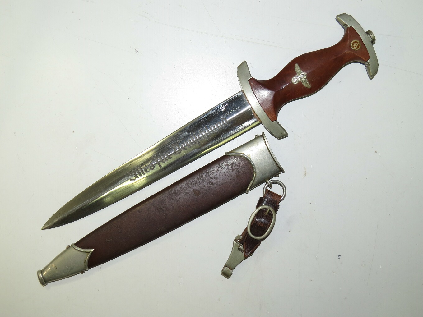 Early SA dagger by Paul Seilheimer Solingen, SA Dienstdolch M 1933- Daggers