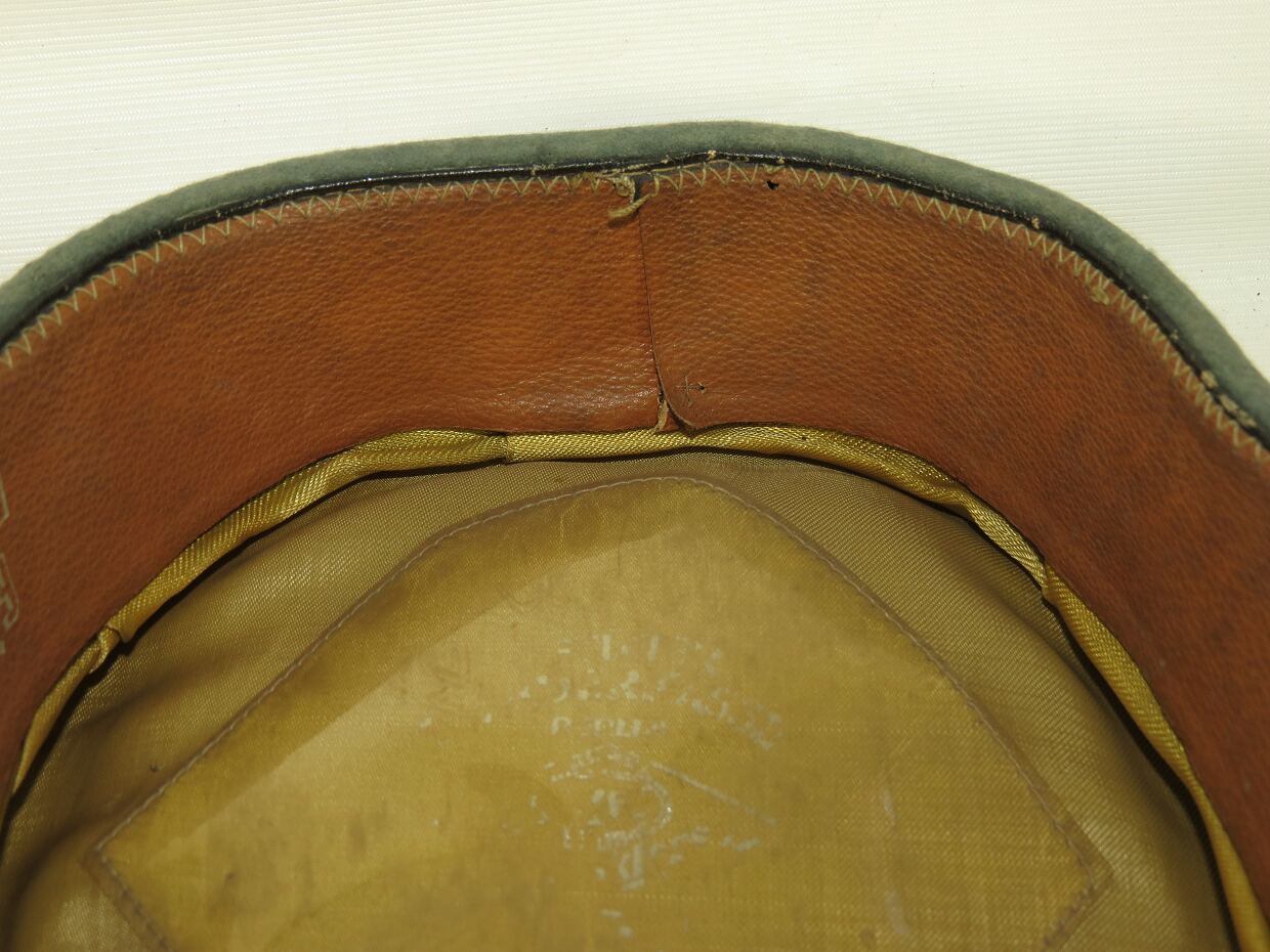 Originele WWII Duitse Artillerie officiers schirmmütze - - Militaria shop