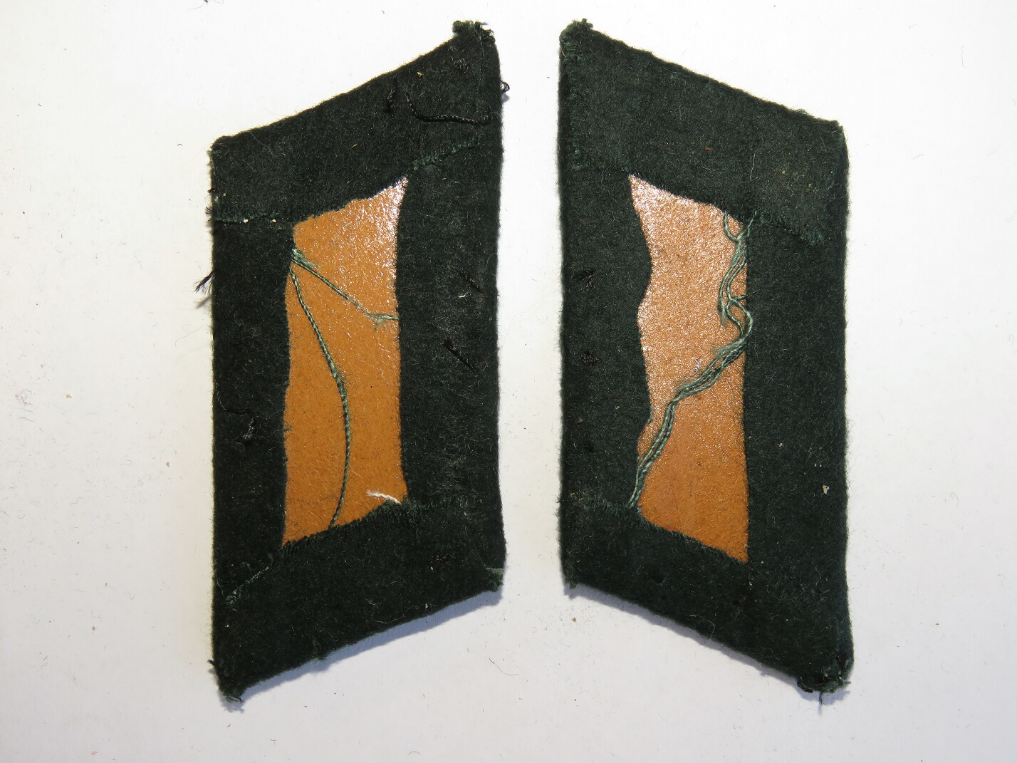 Wehrmacht infantry officer collar tabs