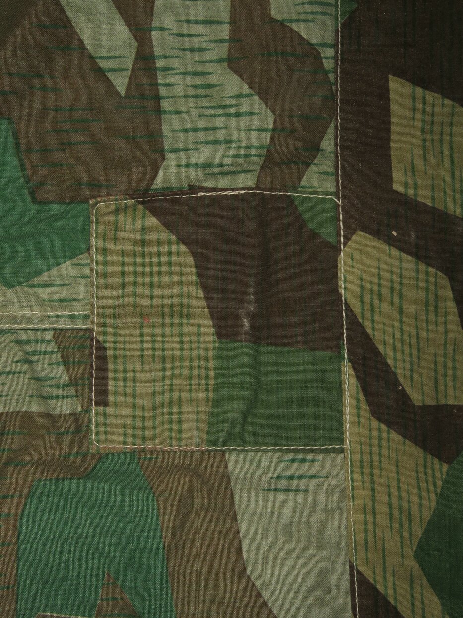 German Wehrmacht tent - Zeltplane in Splittertarn