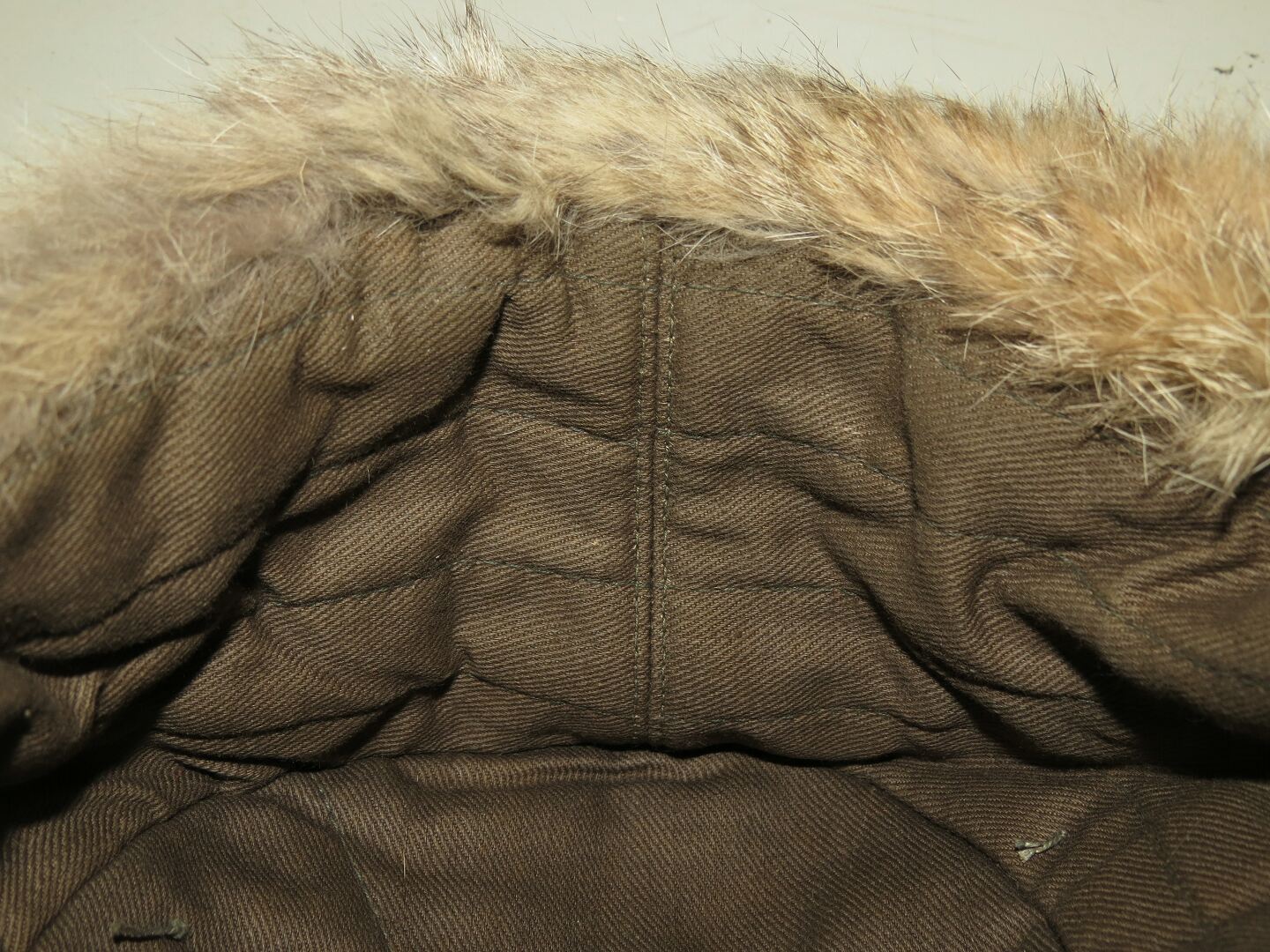 Wehrmacht Winter fur cap dated 1943