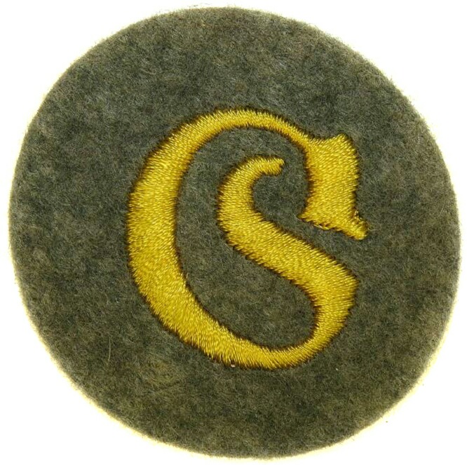 War time Wehrmacht Heer Specialist sleeve patch-Transport sergeant- Heer