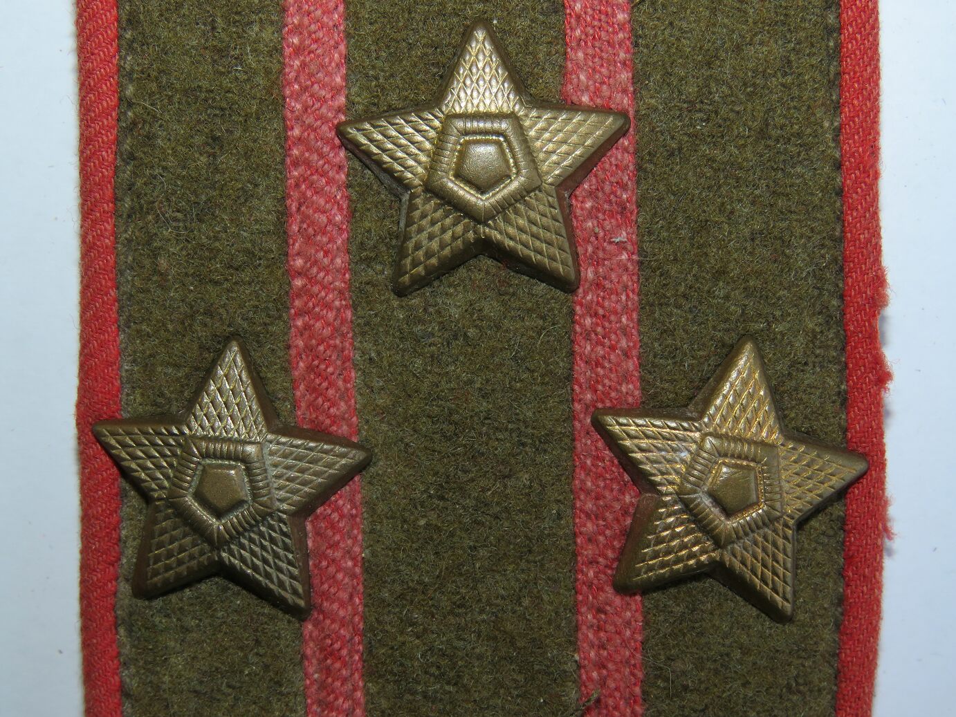 Shoulder board of Colonel, Red Army Armored Troops M1943