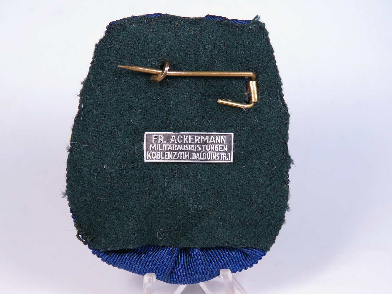 Medal for 4 years of the service in the Wehrmacht on the Ackermann bar