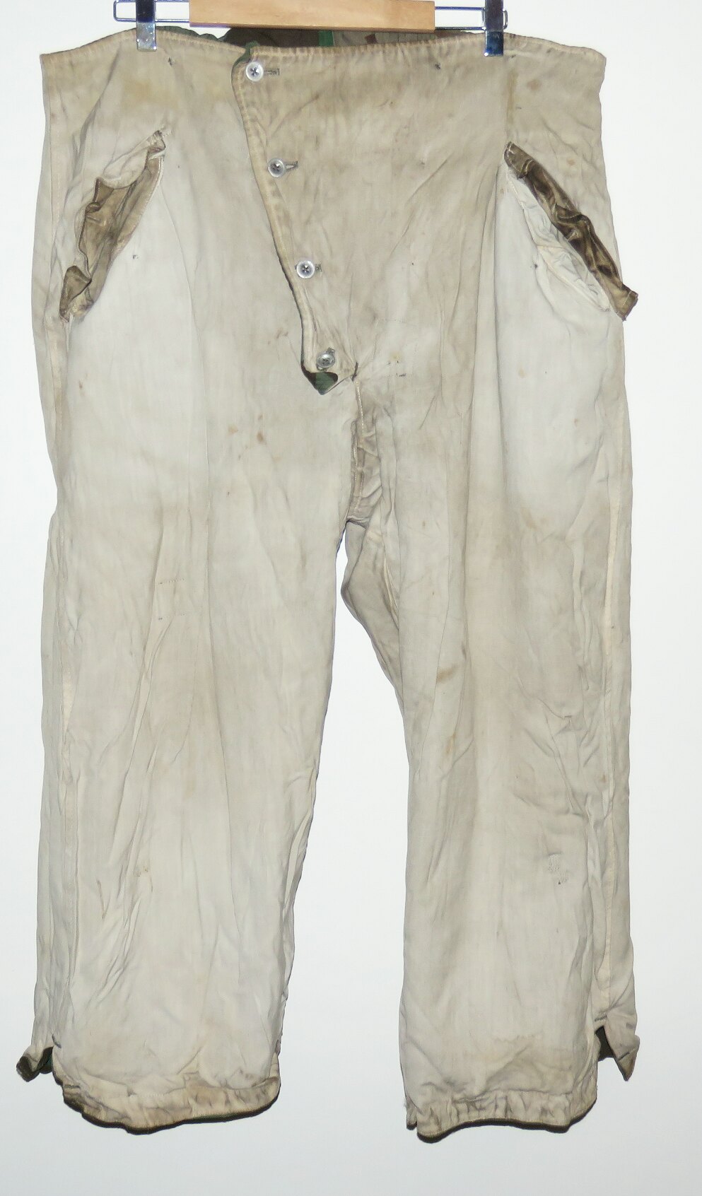 Winter reversible camouflage pants Wehrmacht- Splittertarn