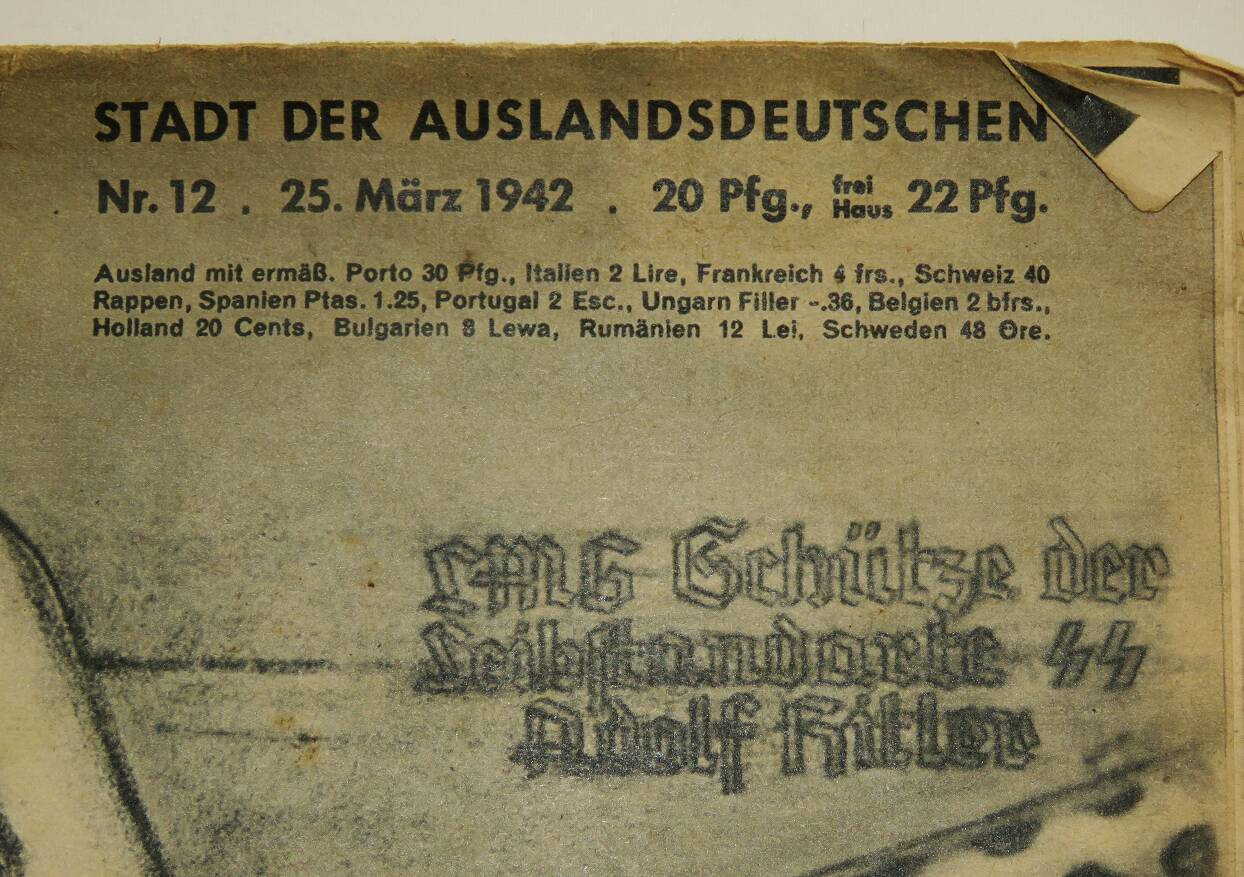 Leichte Maschinengewehr Schutze Der Leibstandarte Ss Adolf Hitler Stuttgarter Illustrierte