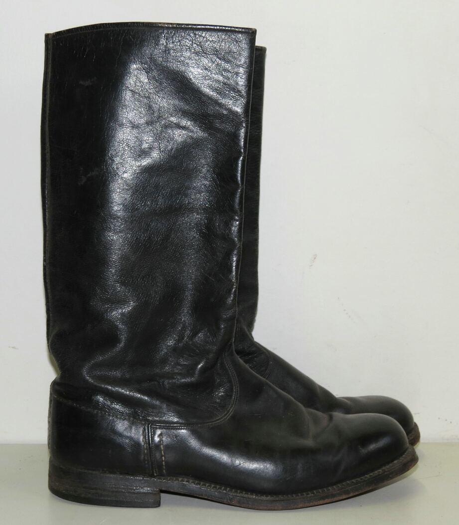 RKKA long leather boots for soldiers and NCO- Boots & Shoes