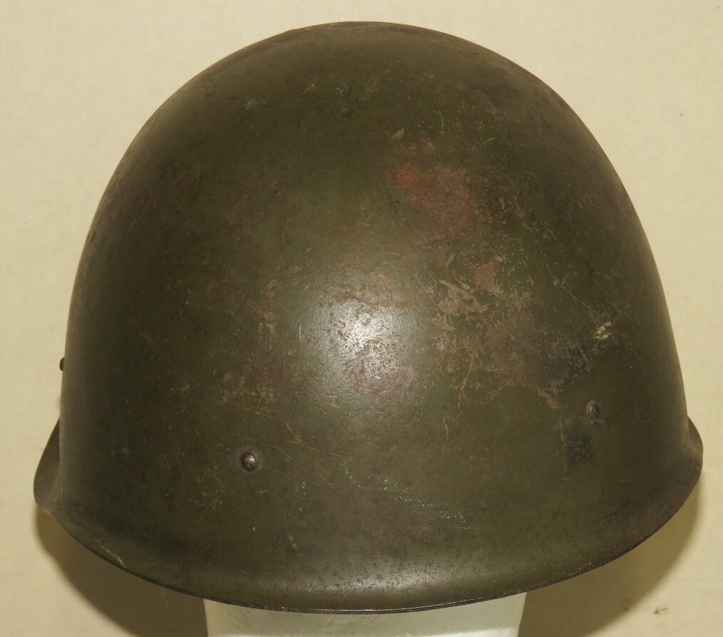 Red Army ssh-40 Steel helmet. 1945.