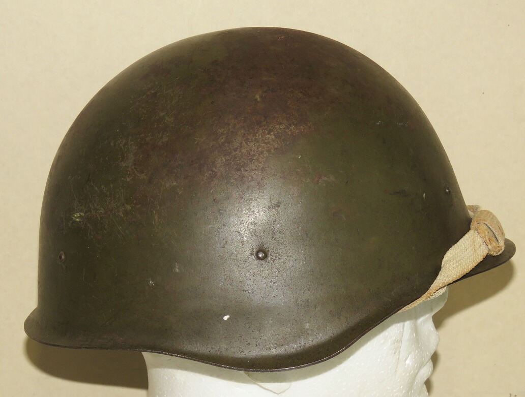 Red Army ssh-40 Steel helmet. 1945.