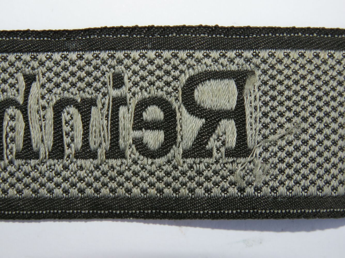 Cuff title BeVo- SS-Gebirgsjäger Regiment 11 