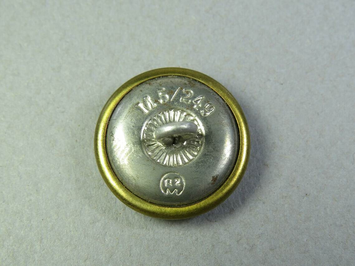 Gold political leader's button, M 5/249 RZM or M5/76 RZM, 25 mm ...