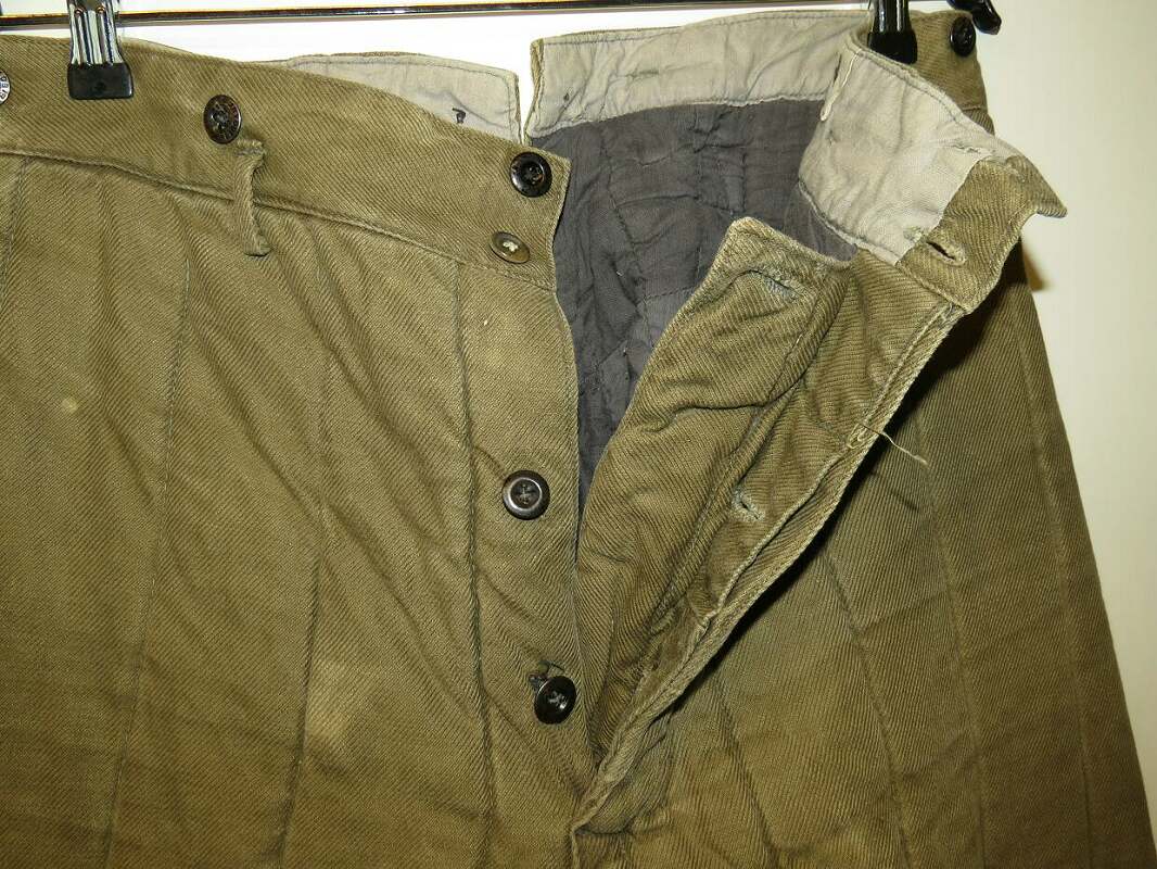 WW2 Soviet Russian Padded trouser- Trousers & Breeches