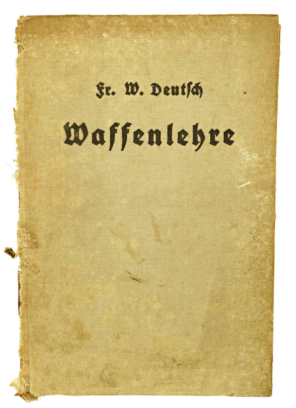 Abridged textbook and reference book for modern armament for Wehrmacht