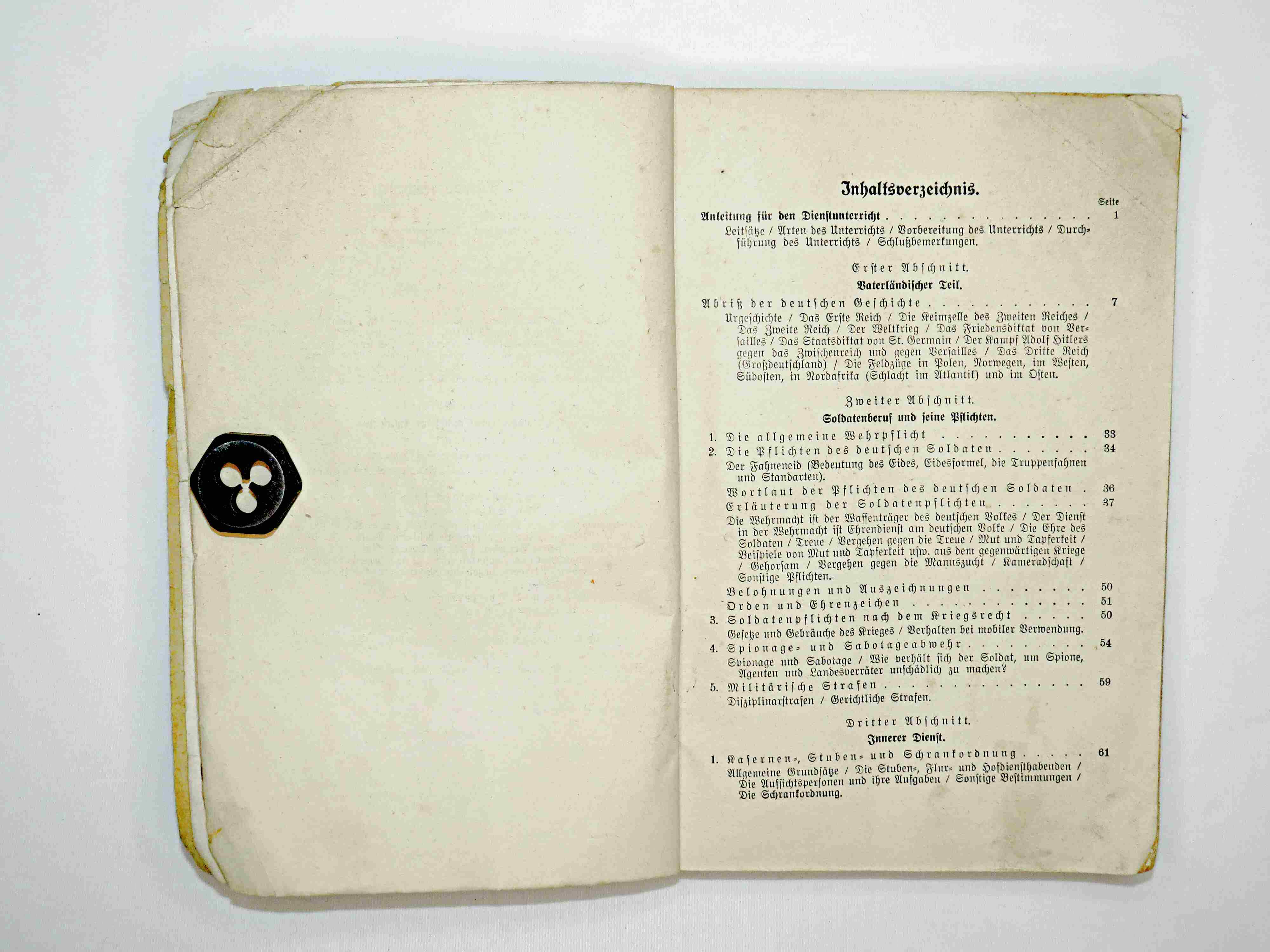 Livre D'instruction Militaire - Unités De Fusiliers-Voltigeurs - France 1940