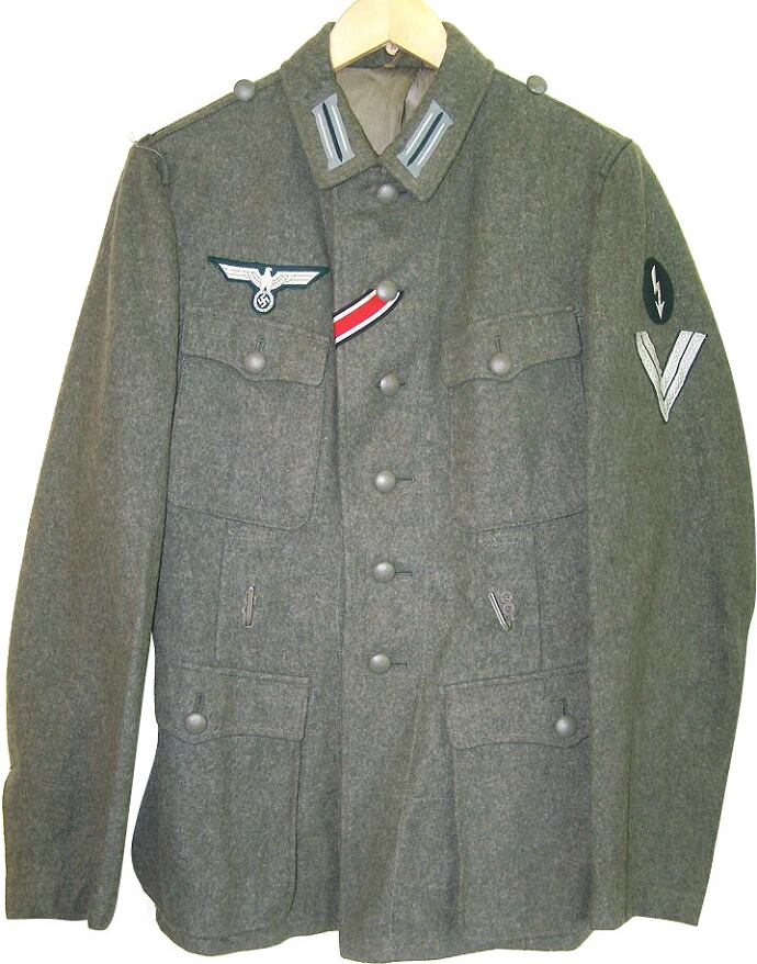 M 43 Wehrmacht Heeres tunic- Obergefreiter of Infantry.- Heer