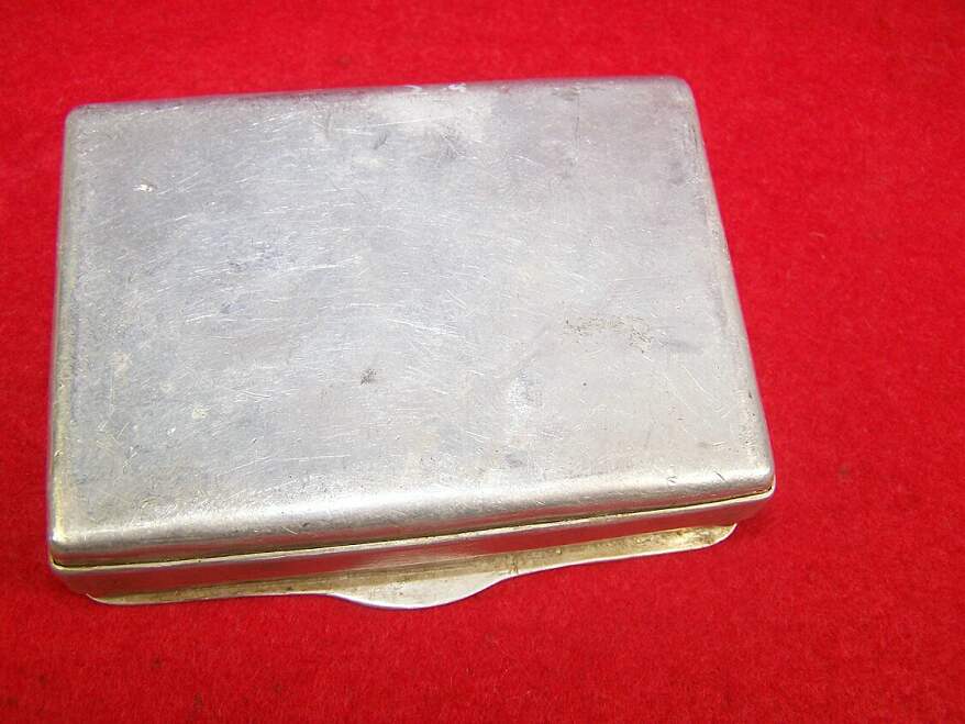 WW2 Trench Art. Cigarette Case- Personal Items