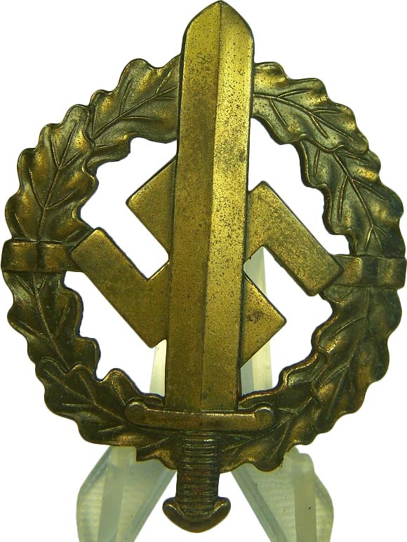 SA -Sportabzeichen , Bronze type 2- War & Qualification Badges