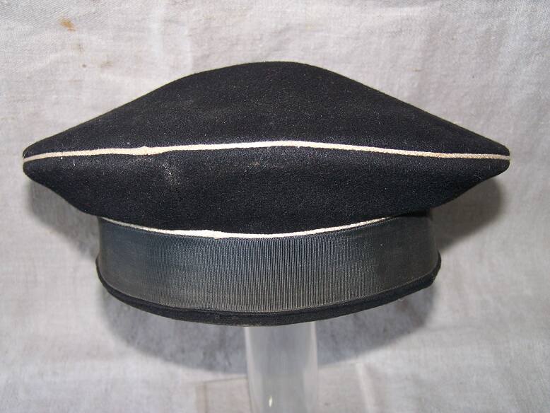 WW2 Soviet officers navy cap made in Germany in 1945- Headgear